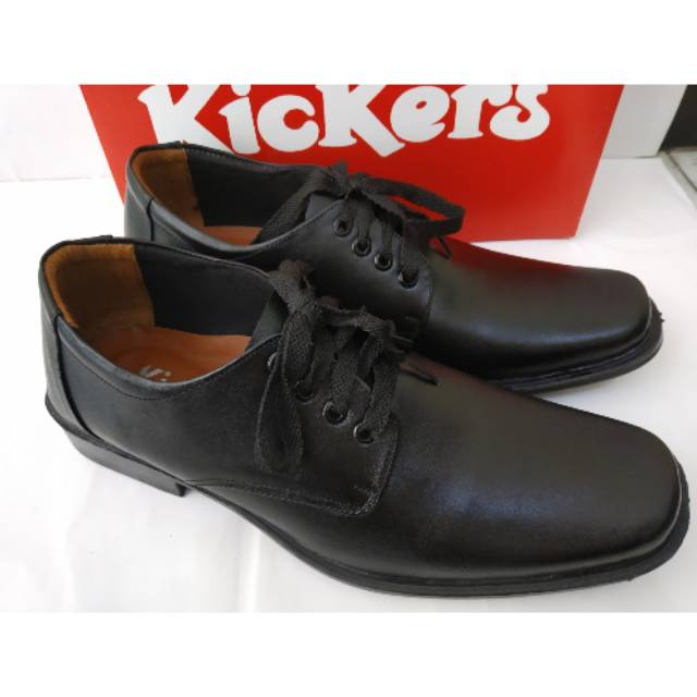 Sepatu pantofel Pria kulit tali kickers resmi kantor fantovel vantovel pantofel fantofel pantopel