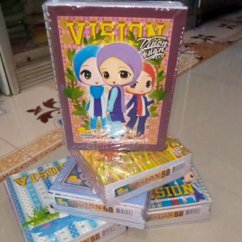 

Buku tulis vision 58 (10 pcs).