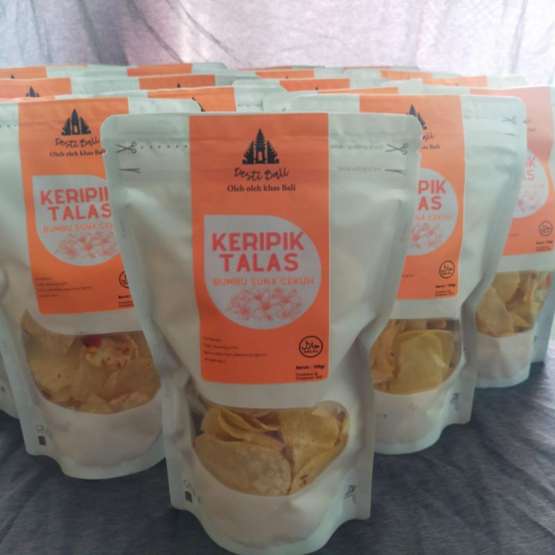 

Kripik Talas Gurih Renyah Oleh-oleh Khas Desti Bali