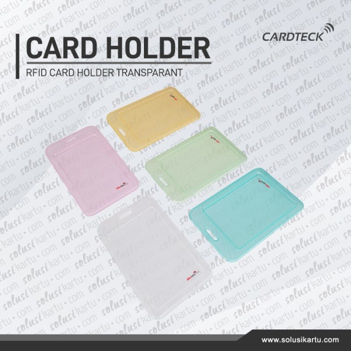 

Update Id Card Holder Plastik Transparan Tempat Idcard Kartu Akses Karyawan Bergaransi