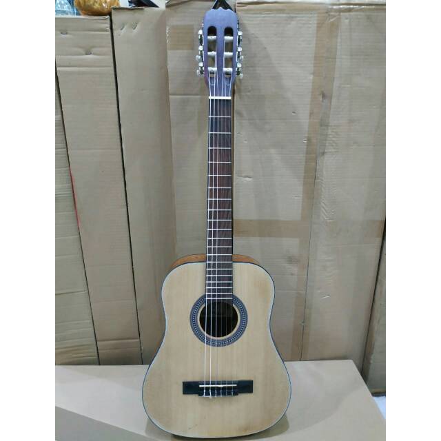 Gitar Classic Nylon Brown Merk Cowboy Original Ukuran 3/4 GW-39 NA Murah Jakarta Garansi