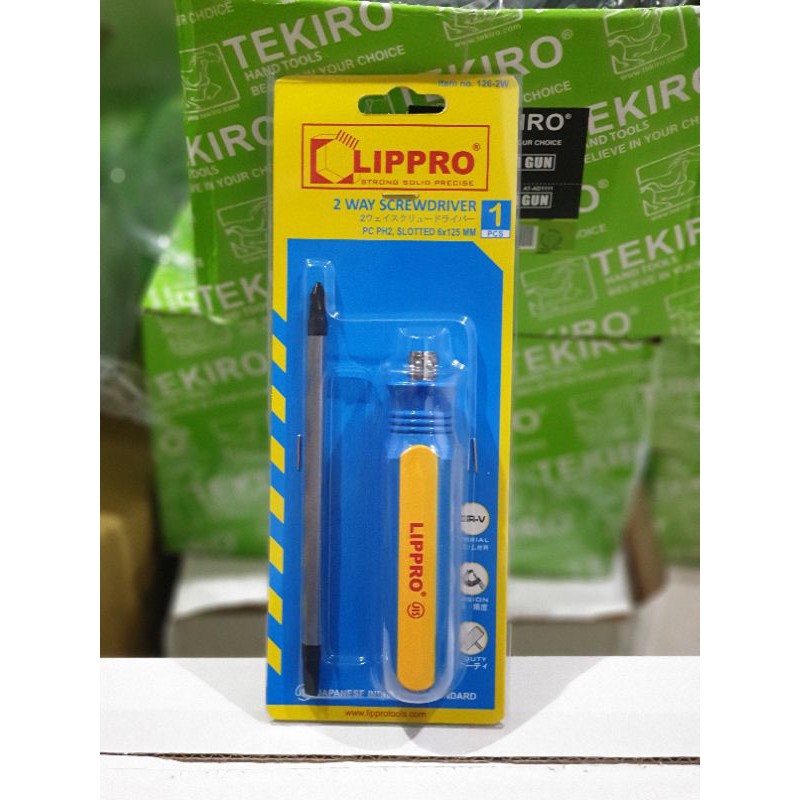 OBENG BOLAK BALIK LIPPRO 2 WAY SCREWDRIVER LIPRO 2 WAY HEAVY DUTY