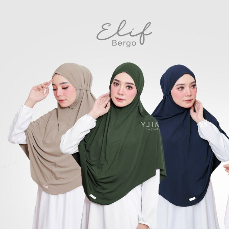elif bergo hijab instan kekinian original amily-2