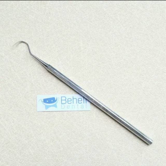 BEHELLDENTAL SONDE BESI ANTI KARAT STAINLESS STEEL ALAT GANTI KARET BEHEL / PASANG PEMASANG MUDAH