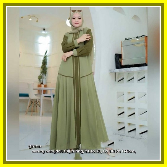 Gamis Midi Terbaru 2022 // Midi Dress Polos // Maxi Dress// Gamis Lebaran 2022 // Model Gamis Terkin