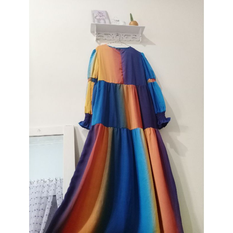 Dress Pelangi bu EXTU (Habis)