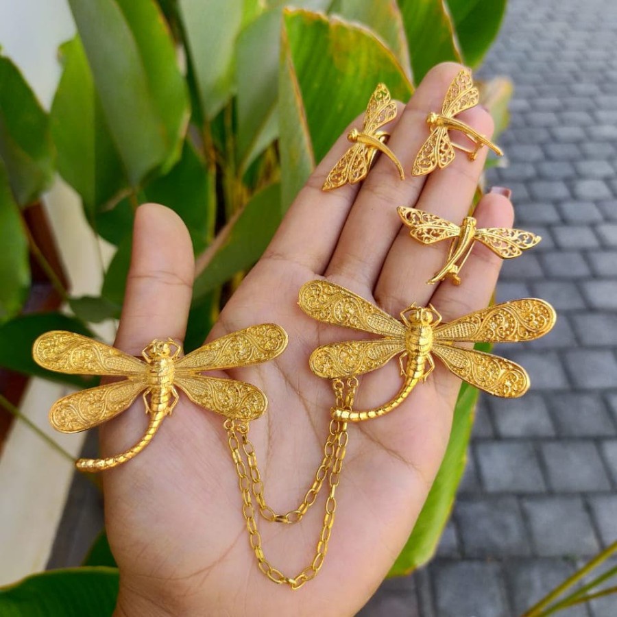 Set Bros capung gold