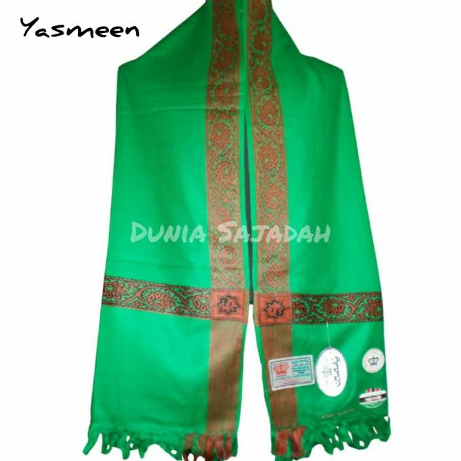 Sorban Kashmiri Yasmeen Hijau / Sorban Hijau Panjang (Green Shawl)