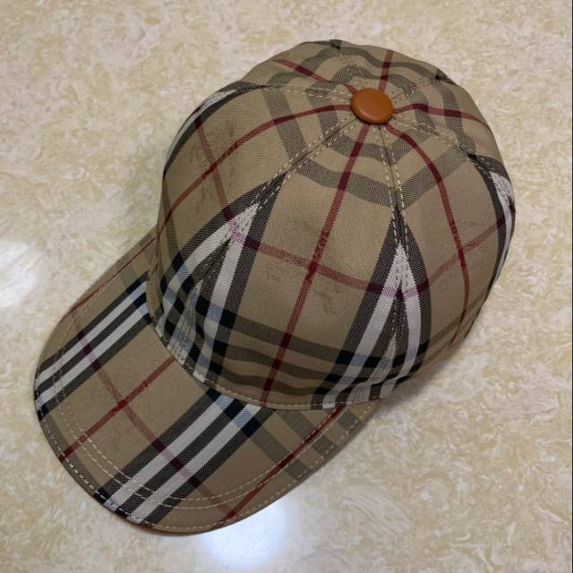 Burberry Baseball Cap / Topi Pria Wanita / Super Mirror Quality