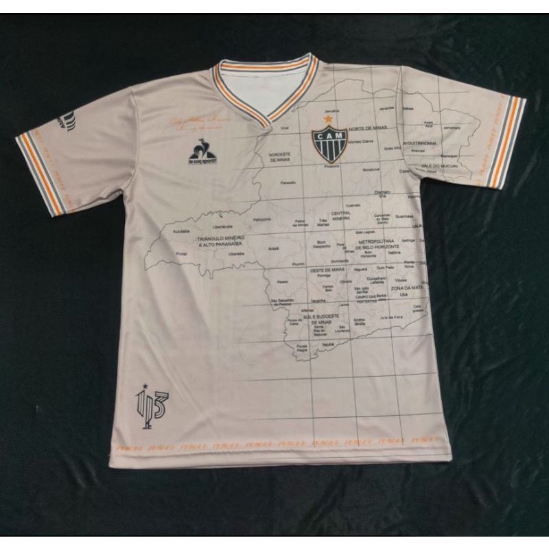 Jersey Atletico Mineiro 2021 2022 Full Printing Custom