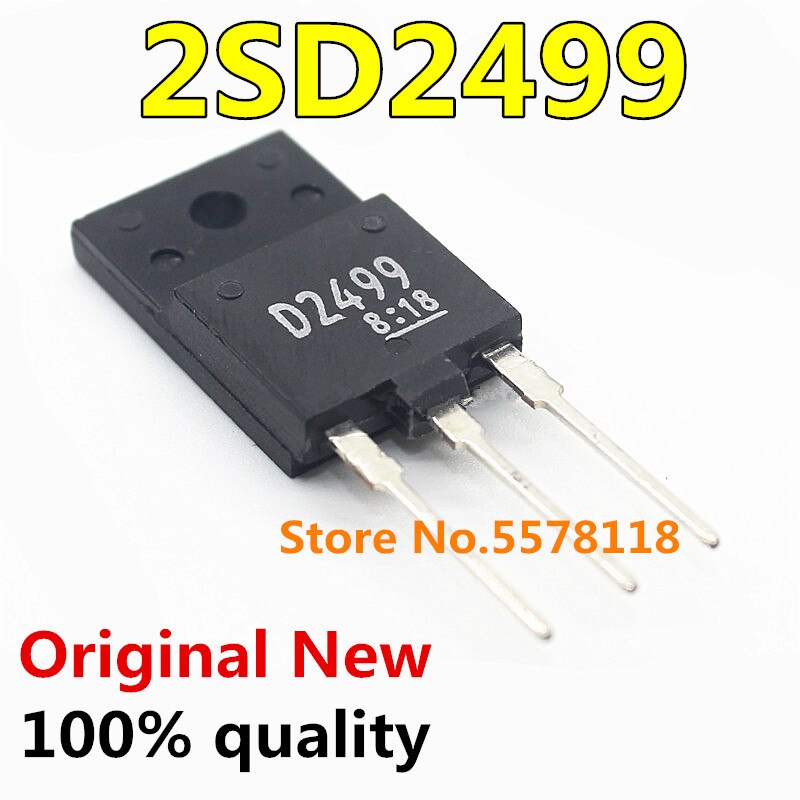 10pcs Ic 2sd2499 D2499 To-3Pf To-3P