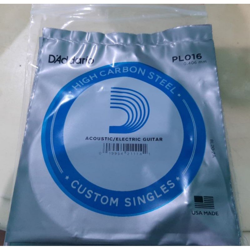 Original Senar Gitar D'addario Akustik Elektrik USA Satuan