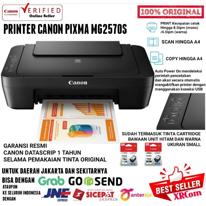 Printer Canon MG2570S all in one printer