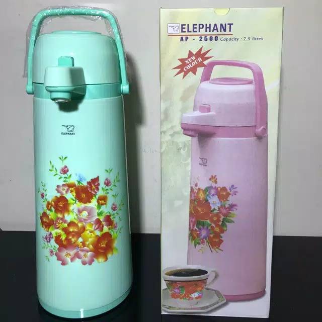 TERMOS PENCET PLASTIK 2.5 LITER ELEPHANT AP-2500