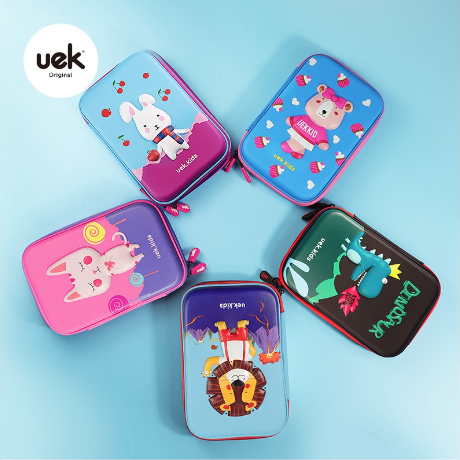 TEMPAT PENSIL Kotak pensil UEK KIDS EVA Hardcase waterproof UKURAN BESAR