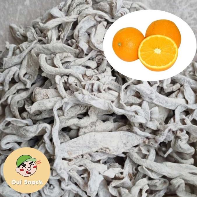 

MANISAN KULIT JERUK PUTIH KERING KILOAN 250GR | OUI SNACK