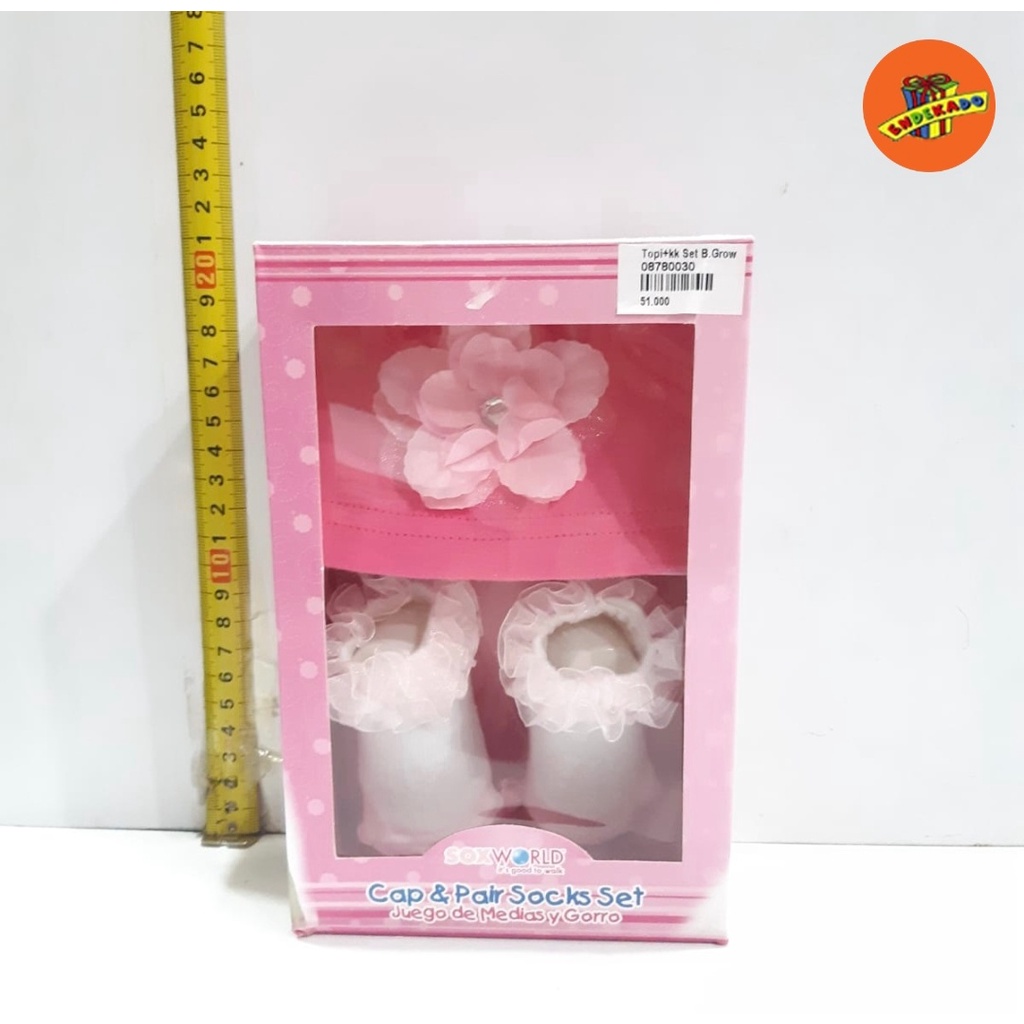 KAOS KAKI + TOPI BAYI CATELL - Fashion Bayi