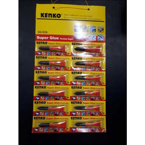 

Kenko Super Glue Papan SG-03 A 1 lusin