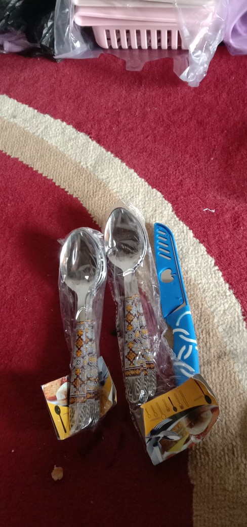 12buah Sendok Garpu Batik Sendok Makan Batik