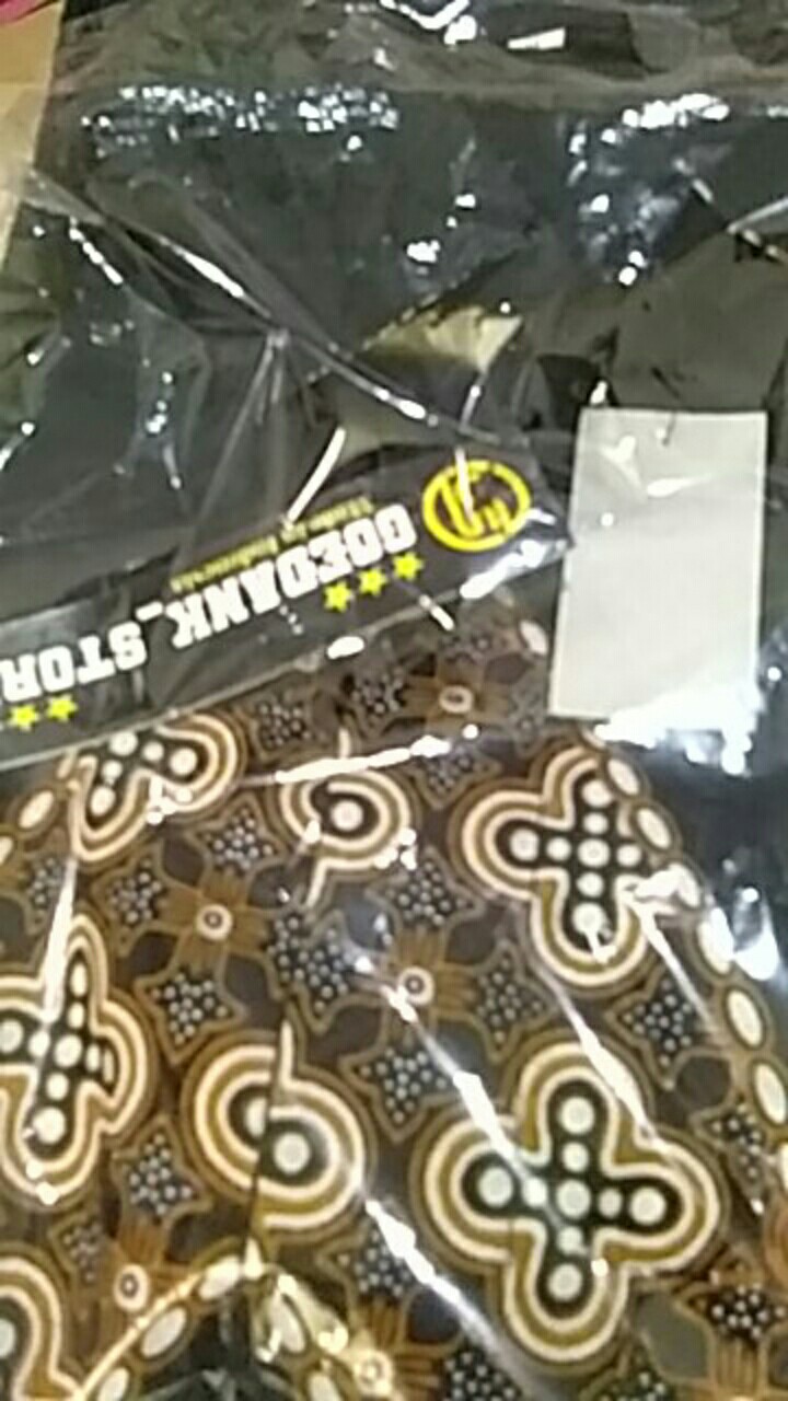 Goedank Store Hrb026 Kenongo Hem Kemeja Batik Pria Katun Primis Premium Halus M L Xl Xxl
