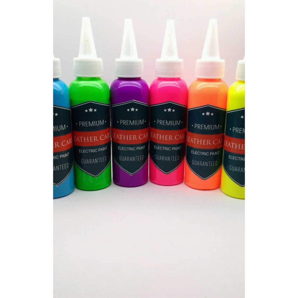 

Jual Cat Kulit Sepatu Tas dll Warna Elektrik Neon Stabilo Limited