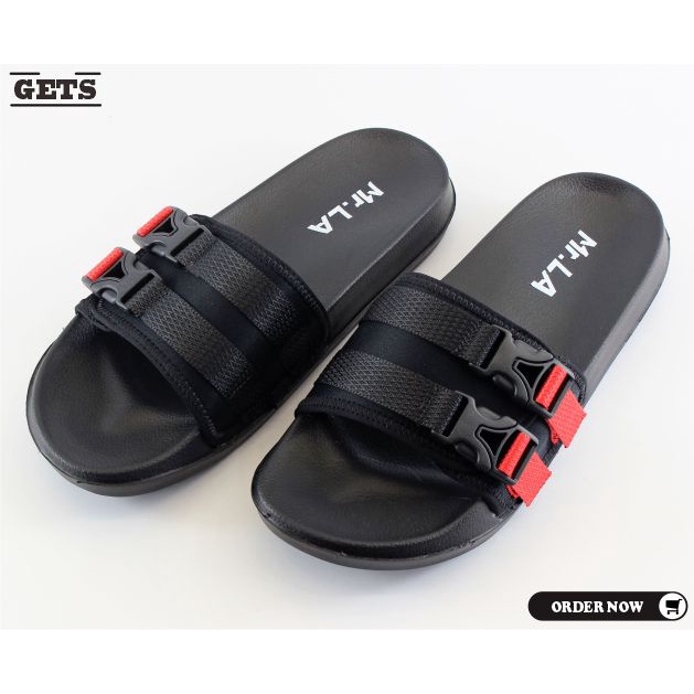 sandal slide pria casual hiking sandal slip on cowok sandal model terbaru