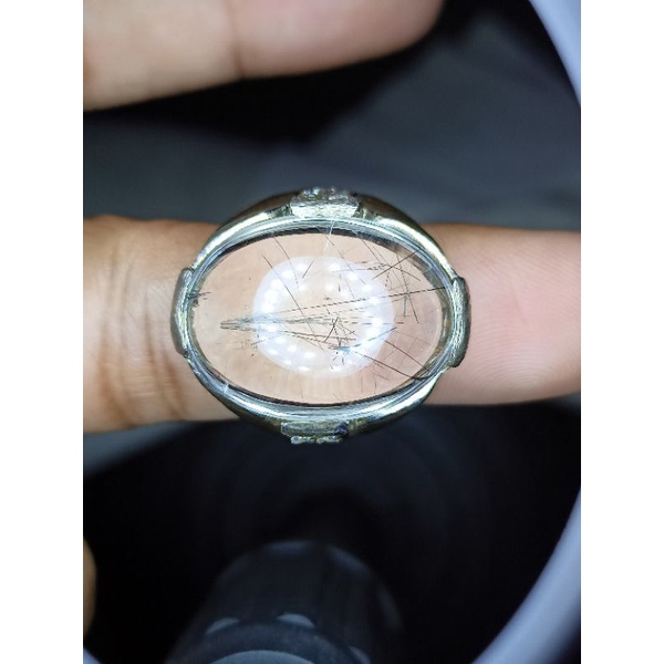 kecubung isi rambut hitam