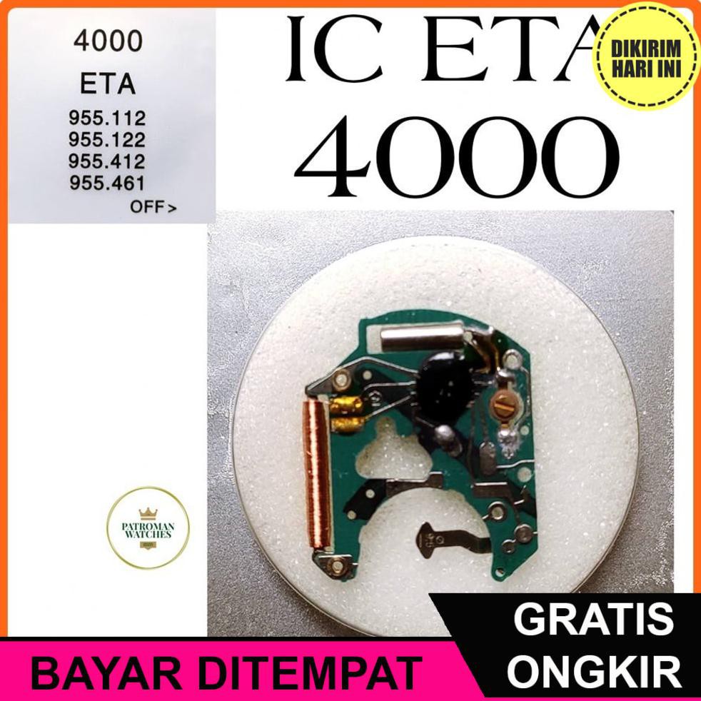 (BAYAR DITEMPAT) OE5715 ALAT SERVICE MESIN JAM IC ETA 4000 IC JAM TANGAN ETA 955.122 / 955.412 /