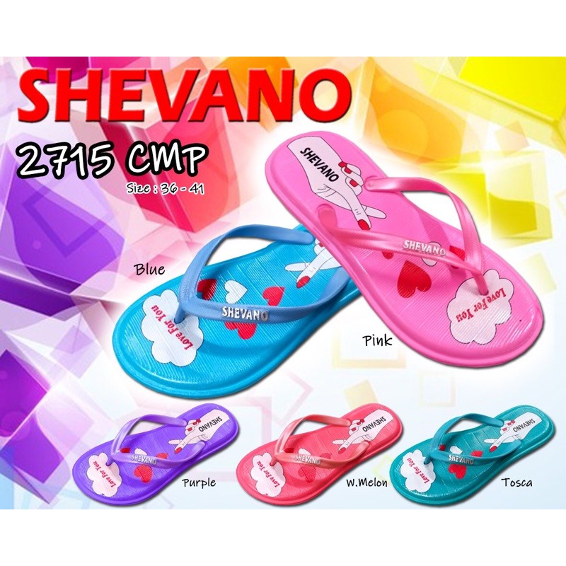 Sandal Japit Cewek Shevano