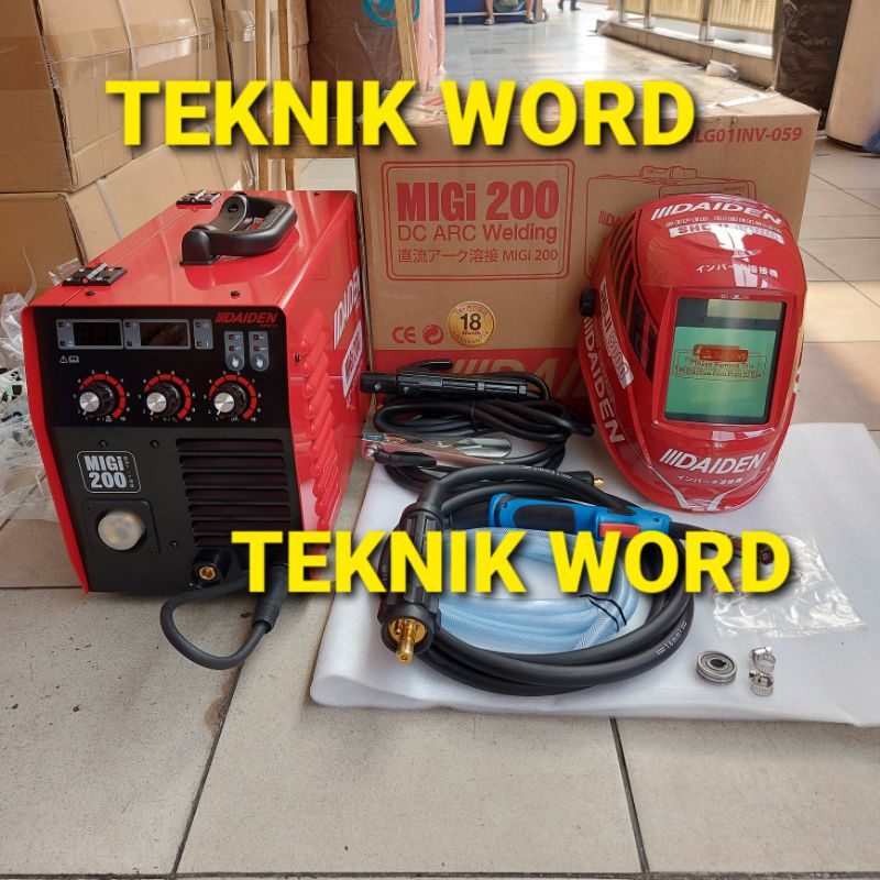 Jual Mesin Las Daiden Migi Mesin Las Co Daiden Mig Inverter