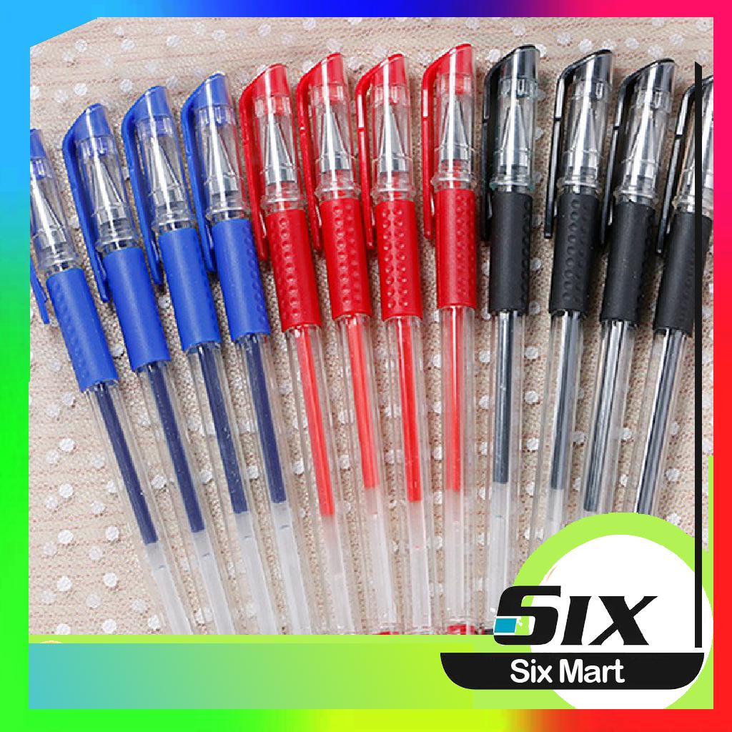 

Six Mart Pena Gel Pulpen Gel Ink 05Mm Termurah Pena Pen Tinta Cair Alat Tulis Termurah
