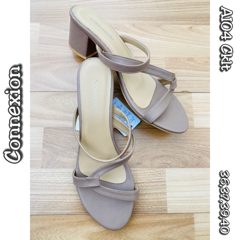 Heels Coklat Cantik