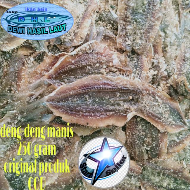

Ikan asin deng-deng manis 250 gram