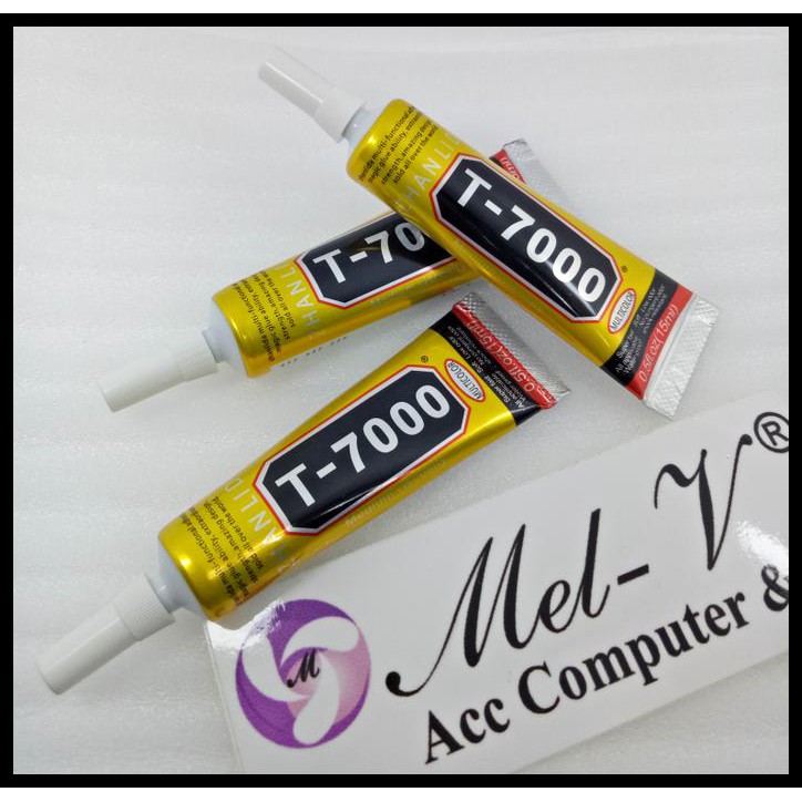 

LEM Touchscreen LCD 15ml / Lem T-7000 T7000 / Alat Service PROMO SPECIAL