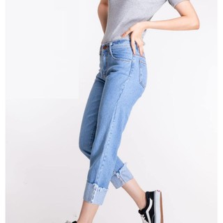 HOPYLOVY Celana  Jeans  Wanita Boyfriend  Lipat Bawah 