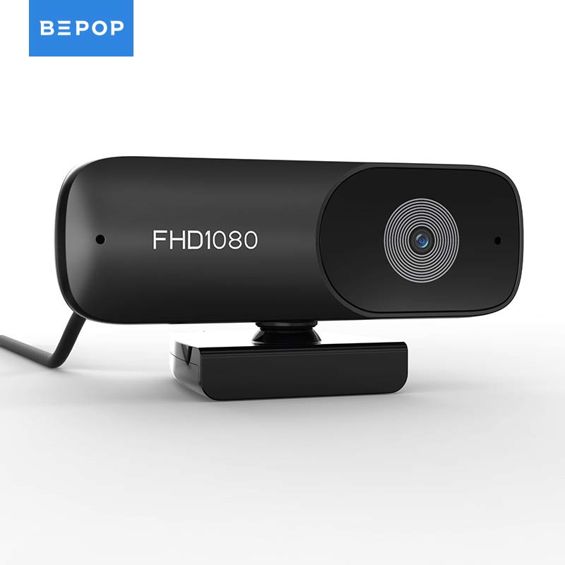 Bepop Webcam 1080P Full HD Dan Mic Untuk PC Laptop