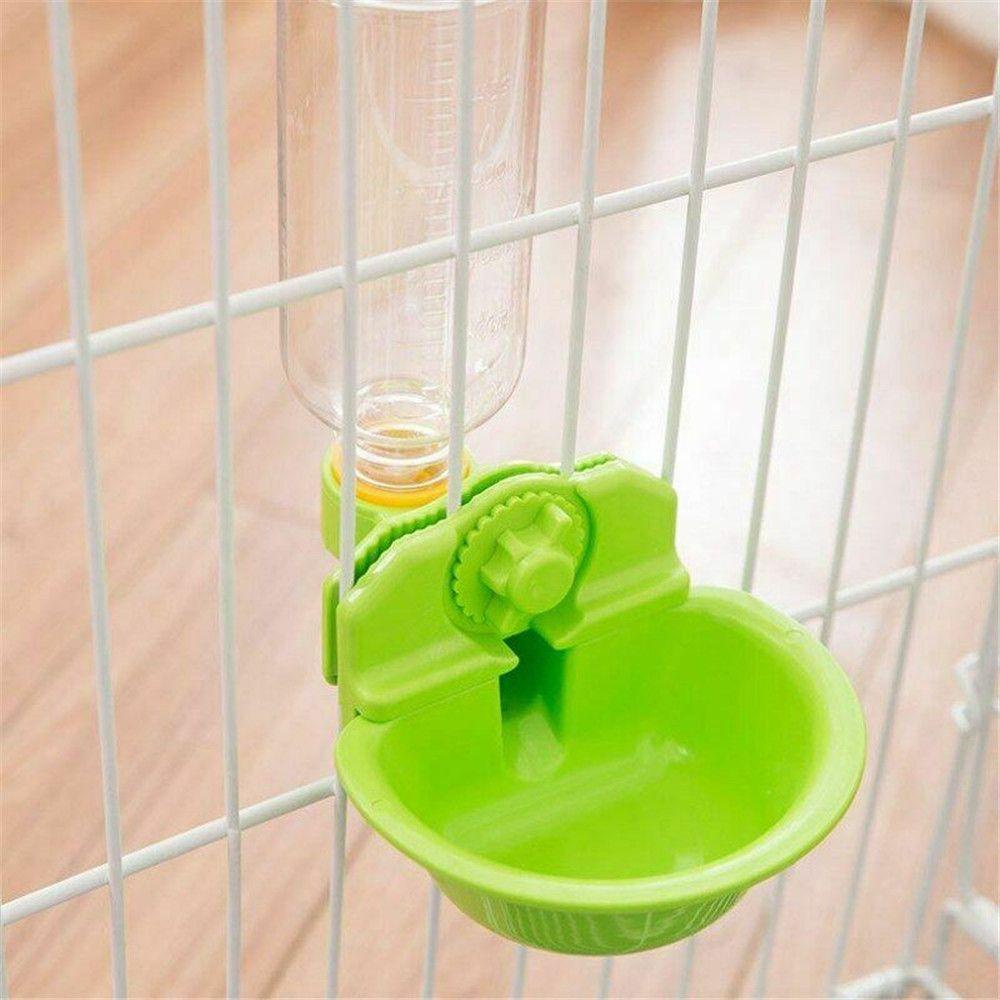 Solighter Pet Water Dispenser Safety Hanging Mangkok Gantung Kandang Tahan Lama