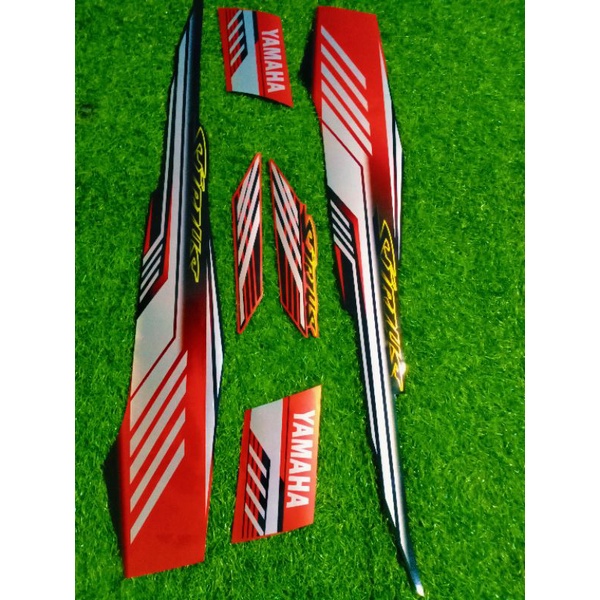 Striping Vega R New 2007 2008 Custom Sticker Vega R New List Vega R New Glossy