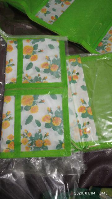 Hjo Hbo Hso Pakai Resleting Paket Hemat 3in1 Rak Tas Gantung Rak Sepatu Gantung Henger Jilbab