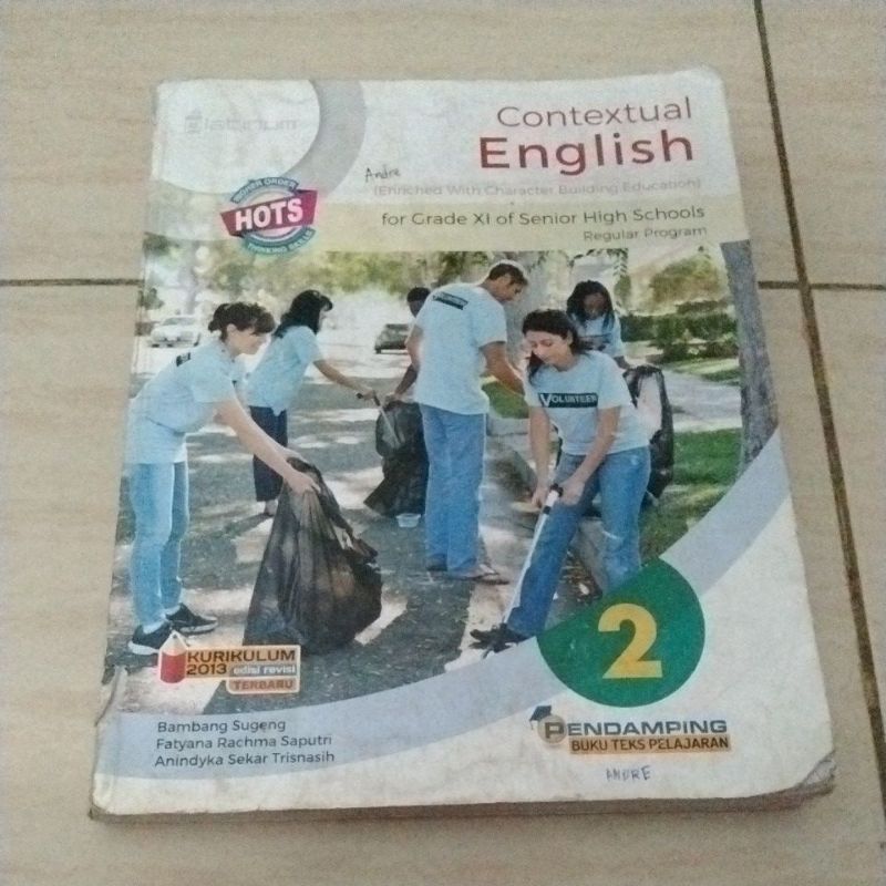 Buku Bahasa Inggris Contextual English SMA kelas XI 2 11 Tiga Serangkai Pustaka Mandiri