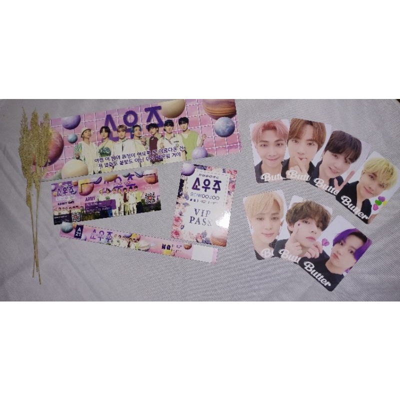BTS 2021 MUSTER SOWOOZOO CONCERT TICKET Unofficial