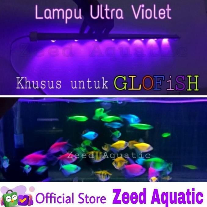 Lampu Ultra Violet HPL DIY khusus untuk GLOFISH