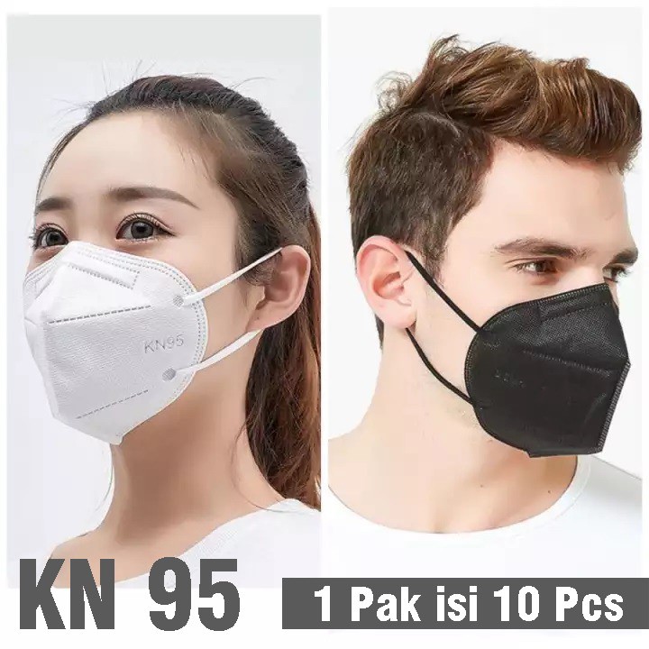 Masker KN95 Surgical Mask Masker Original Tebal Anti Debu Masker Medis