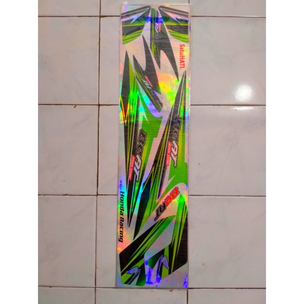 HOLOGRAM BEAT KARBU 2007-2012 STRIPING STICKER DECAL LIS HONDA BEAT KARBU BEAT CARBU BEAT 2007-2012