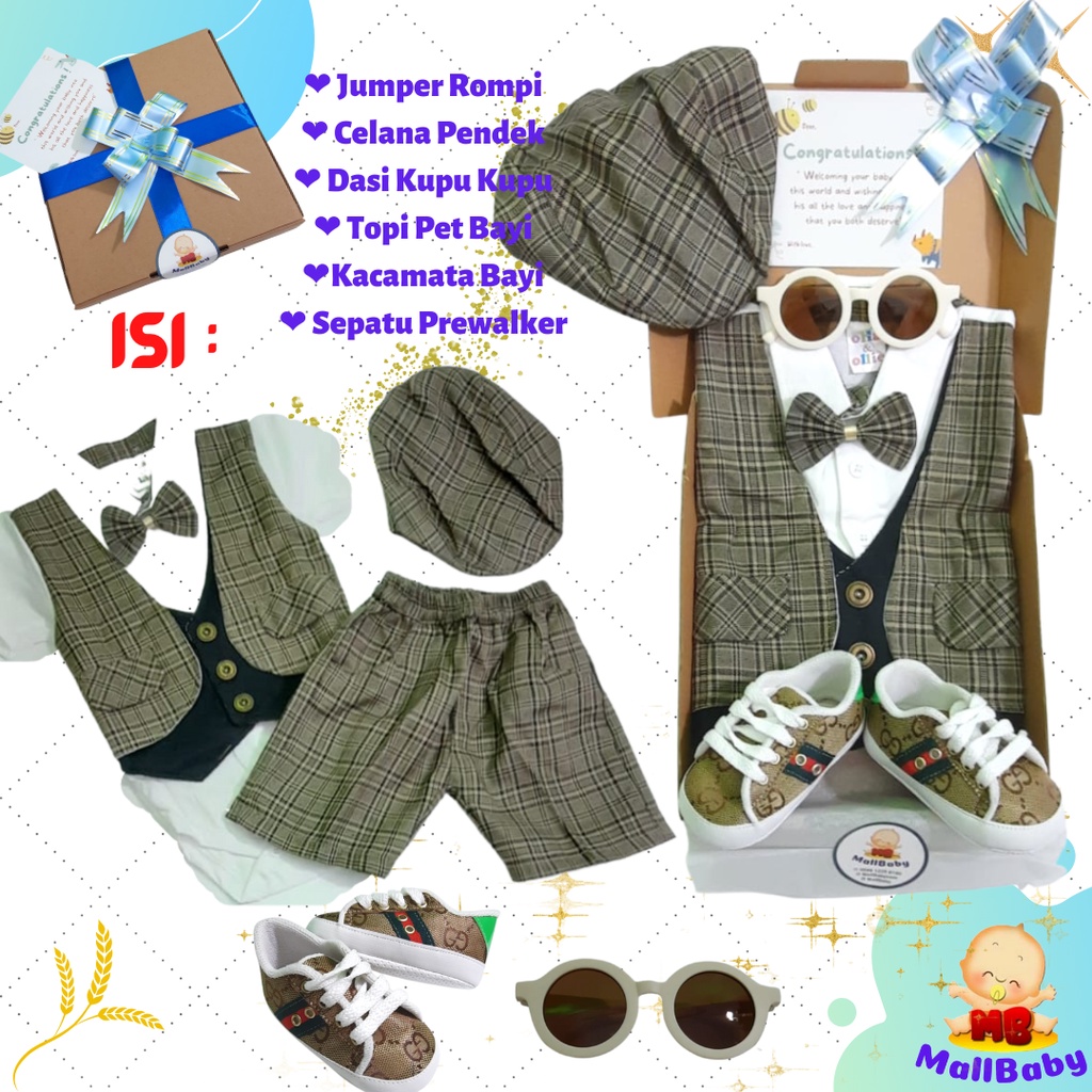 Hampers Bayi Laki Laki Kado Baby Boy Newborn Gift Parcel Murah Cowok