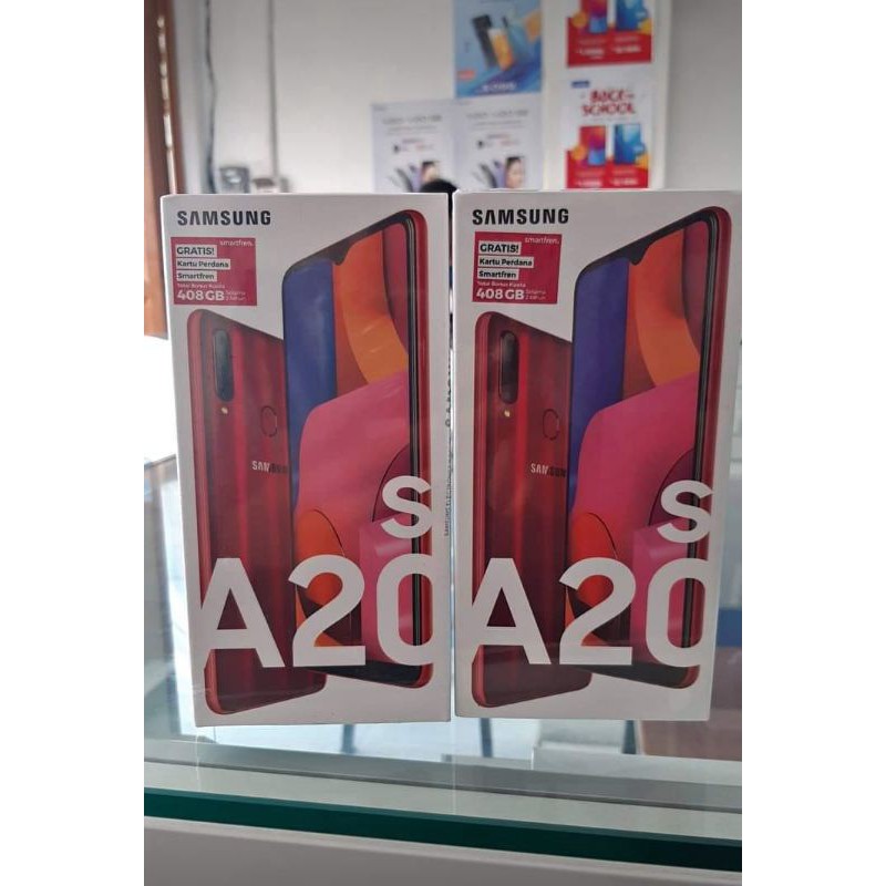 SAMSUNG A20S 4/64 KONDISI BARU,GARANSI RESMI