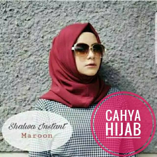 Kerudung Hijab Jilbab Instant Shalwa Jilbab Instan Shalwa Shopee 