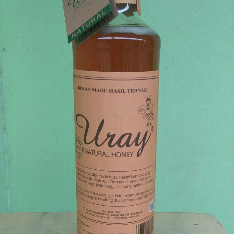 MADU URAY  875 gr (640ml) Madu Murni - Madu Hutan -Sehat Alami