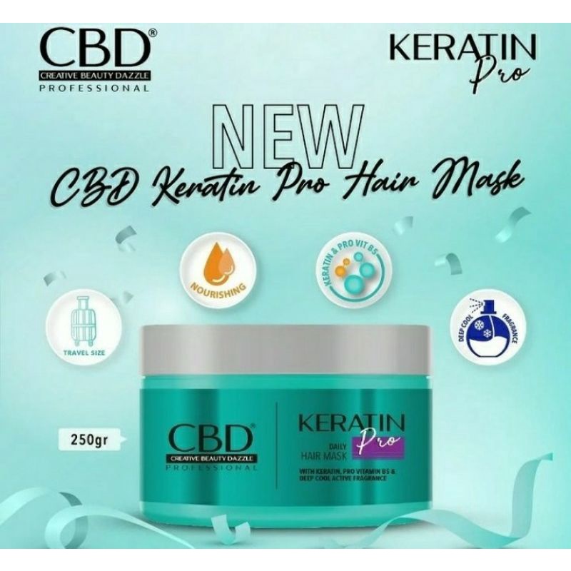 MASKER CBD KERATINE /MASKER KERATIN 250GR