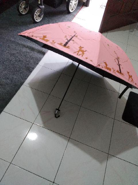 Payung Lipat 3 Nagoya Motif Kancil